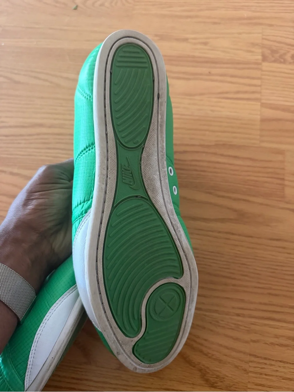 Boxing Green Sneakers